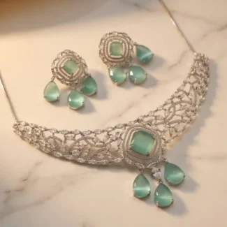 Premium AD Necklace Set
