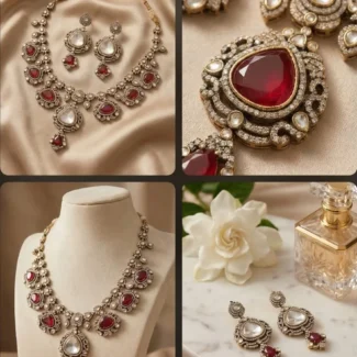 Royal Kundan Necklace Set for a Regal Look