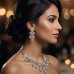 Love Lux ST AD Necklace set