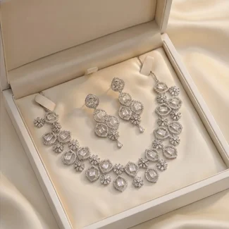 Silver Kiara Advani Inspired Set